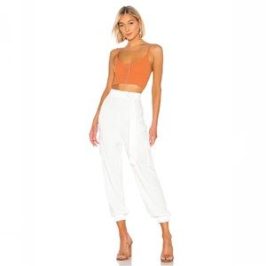 REVOLVE superdown Rachel Cargo Pant in White Size L